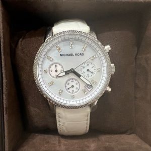 White Michael Kors womens watch